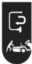 HUSQVARNA TC 100i - Symbole auf dem Gerät - 6