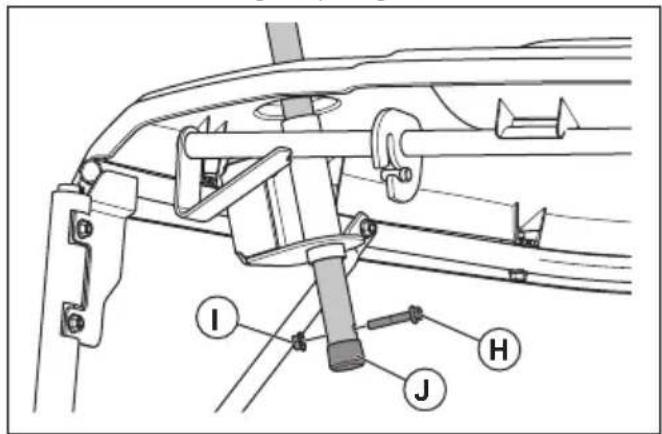 HUSQVARNA TC 100i - Grasopvangbak monteren - 3