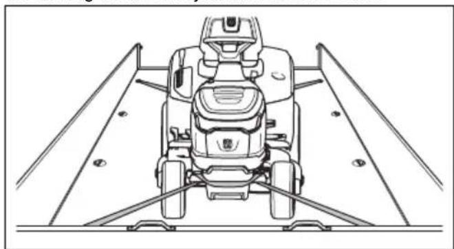 HUSQVARNA TC 100i - Het product veilig vastzetten voor transport - 7