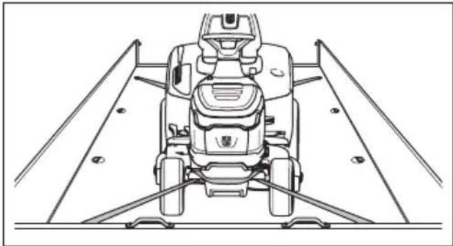 HUSQVARNA TS 100i - Pour fixer et sécuriser le produit en vue du transport - 6
