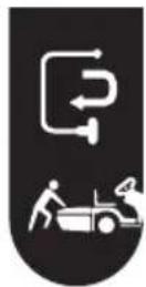 HUSQVARNA TS 100i - Symbole auf dem Gerät - 6