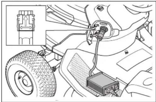HUSQVARNA TS 100i - So laden Sie den Akku - 6
