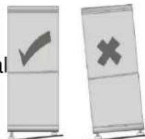 FRIGELUX FRD190XBI - Leveling the appliance - 1