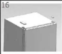 CANDY CNUQ4L513DW - Sertar demontabil - 8