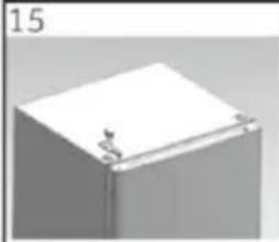 CANDY CNUQ4L513DW - Montageschritte - 4