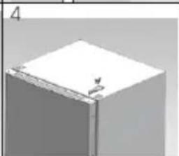 CANDY CNUQ4L513DW - Αφαιρούμενο συρτάρι - 5