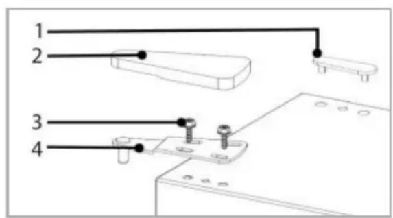 FRIGELUX RCUA72BF - Reversible door - 1