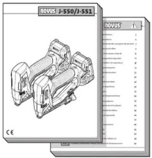 Novus J-551 - novus® J-550 / J-551 - 2