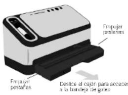 FOODSAVER V4840 - Vaciado de la bandeja de goteo - 1