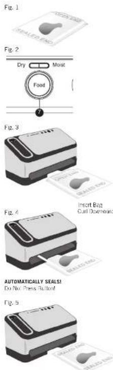FOODSAVER V4840 - Vacuum Seal a FoodSaver® Bag - 1