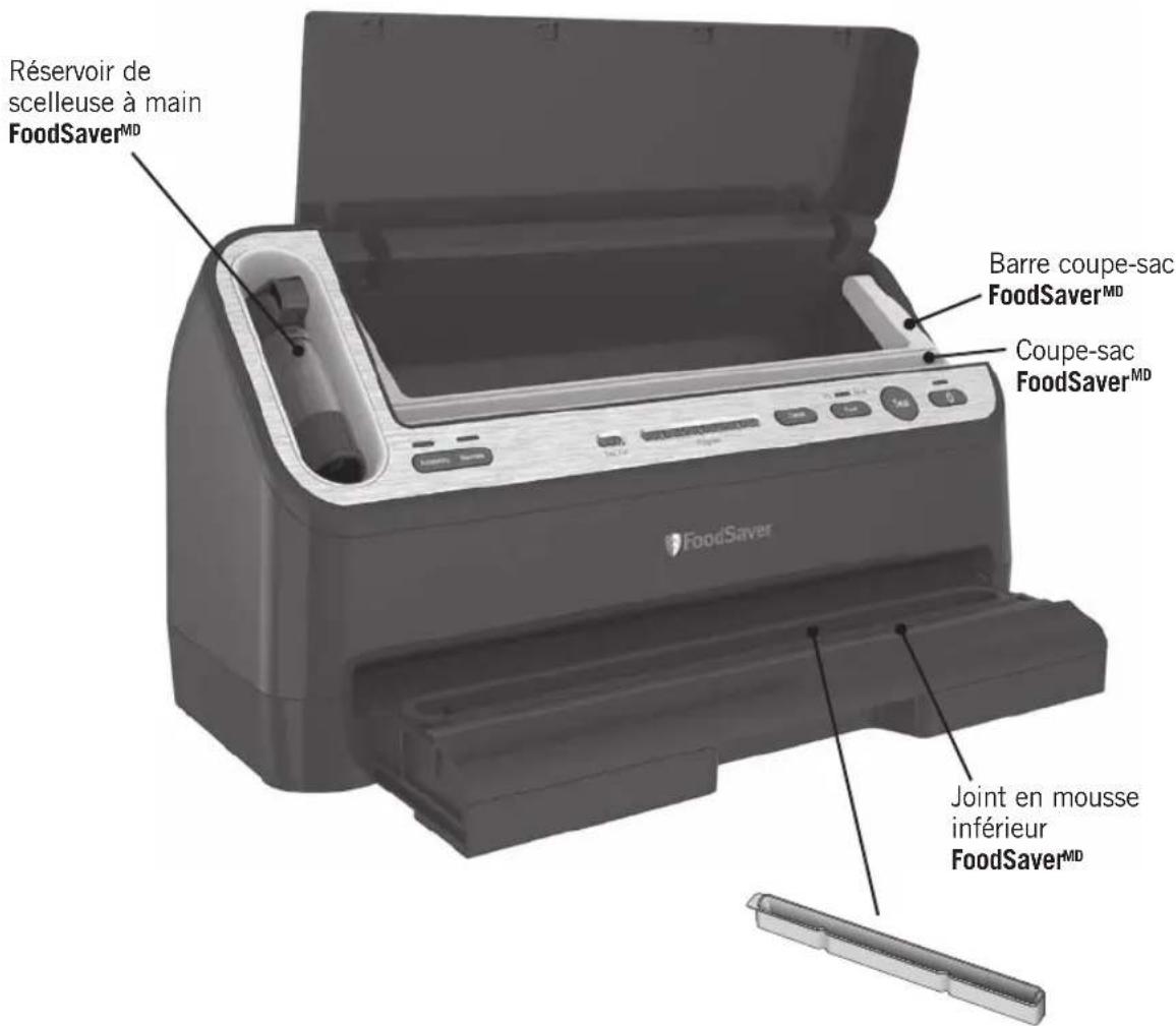 FOODSAVER V4440 - Pièces de rechange - 1