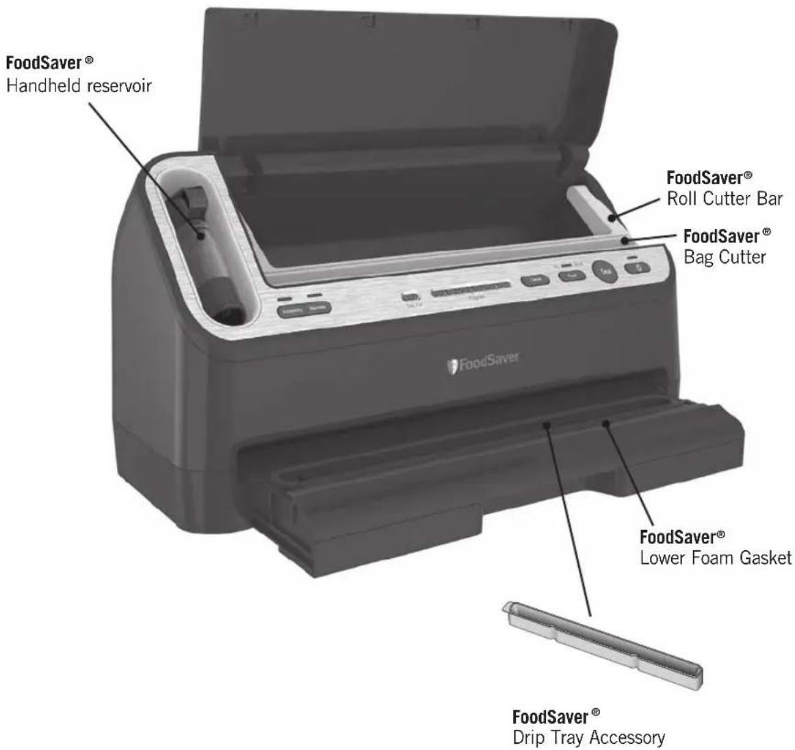 FOODSAVER V4440 - Replacement Parts - 1