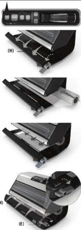 FOODSAVER FM5200 - Install a FoodSaver® Roll - 1