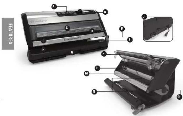 FOODSAVER FM5200 - POWER CORD INSTRUCTIONS: - 2