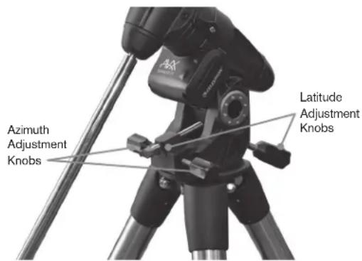 CELESTRON Advanced VX 925 EdgeHD - Adjusting the Mount in Altitude - 1