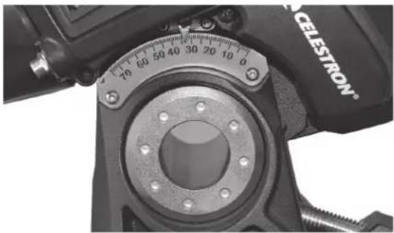 CELESTRON Advanced VX 925 EdgeHD - Scale di latitudine - 1