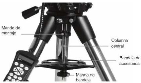 CELESTRON Advanced VX 925 EdgeHD - Fijación de la bandeja de accesorios - 1