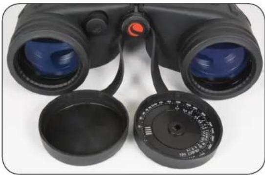 CELESTRON Oceana 7x50 - USING THE CALCULATOR DIAL AS A MEASURING DEVICE - 1