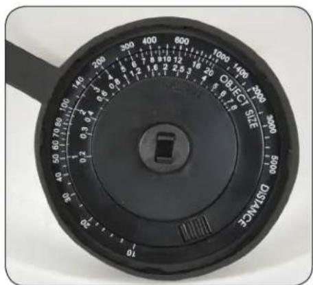CELESTRON Oceana 7x50 - USING THE CALCULATOR DIAL AS A MEASURING DEVICE - 8