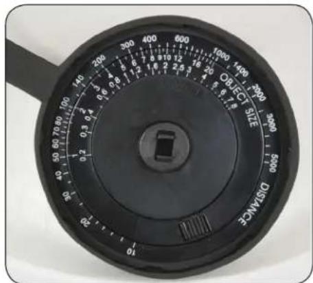 CELESTRON Oceana 7x50 - Utilisation du réticule pour mesurer la distance - 6