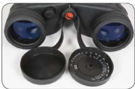 CELESTRON Oceana 7x50 - Uso del disco calcolatore come mezzo di misurazione - 1