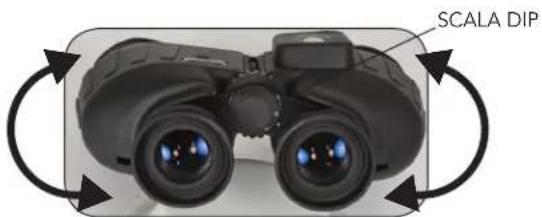CELESTRON Oceana 7x50 - REGOLAZIONE DELLA DISTANZA INTERPUPILLARE (DIP) - 1