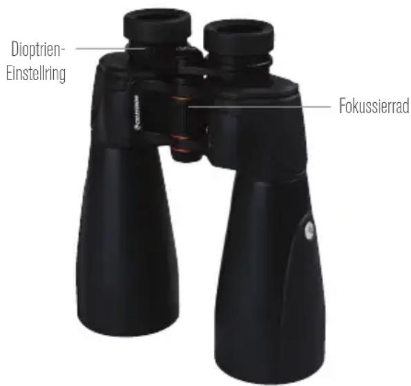 CELESTRON SkyMaster Pro ED 7x50 - INTERPUPILLARE DISTANZ EINSTELLEN - 3