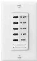 INTERMATIC EI210W - Minuterie murale à compte à rebours avec fonction "suspendre" MODÈLE SÉRIE: EC200, EC210, EI200, EI210, EI220, EI230 - 1