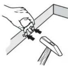 Fors GKT 604 ES - Working surface cut-out - 8