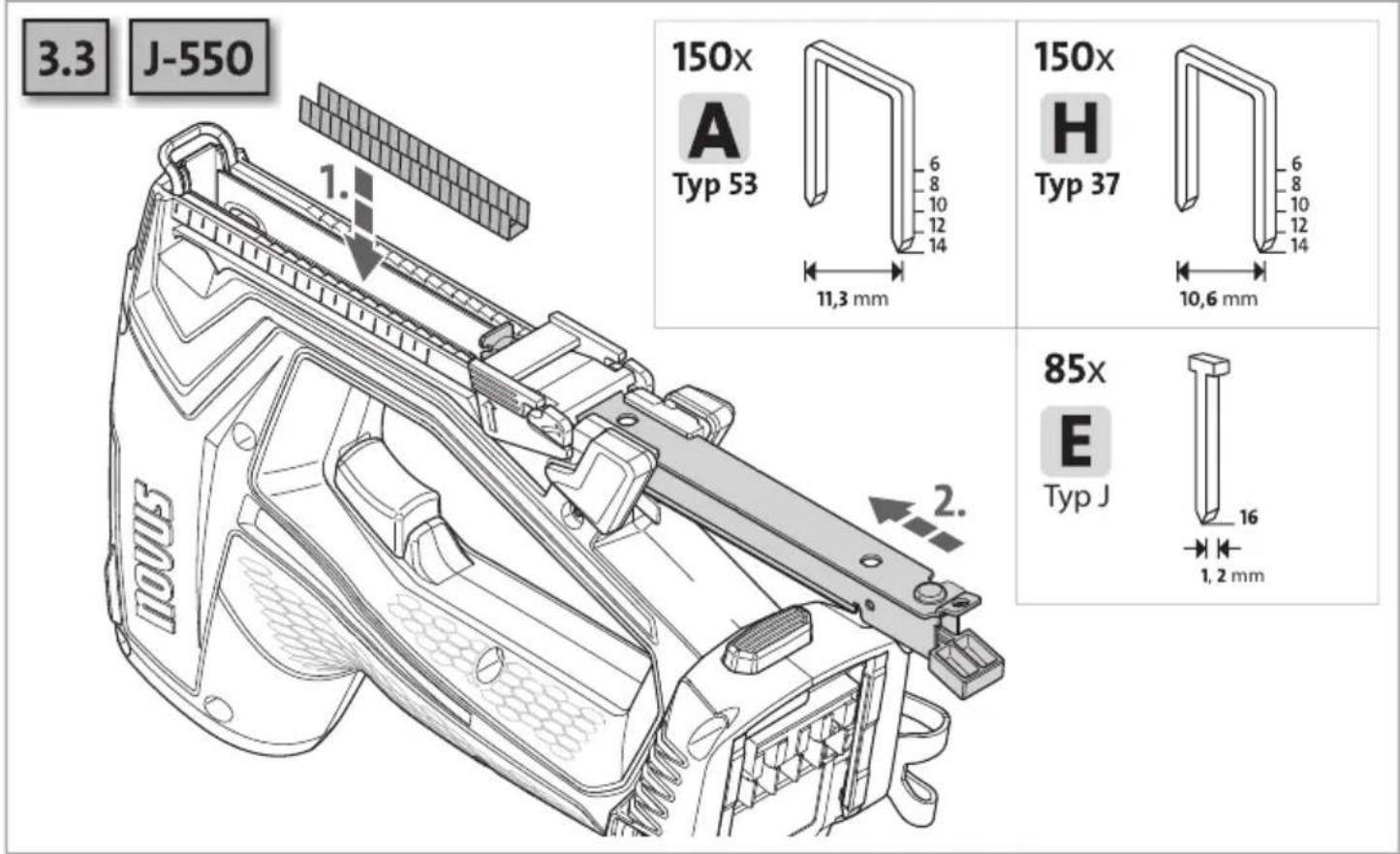 Novus J-550 - novus® J-550 / J-551 - 7
