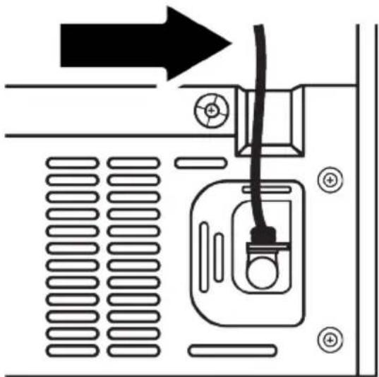 WHIRLPOOL WHG2 6574W X5E - Свързване на маркуча за вода към продукта - 1