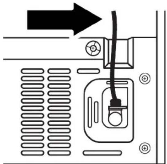 WHIRLPOOL WHG2 6574W XK5E - Lidhja e tubit të ujit me produktin - 1