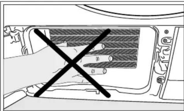 WHIRLPOOL CWD84MWBSBE - De condensator reinigen - 9