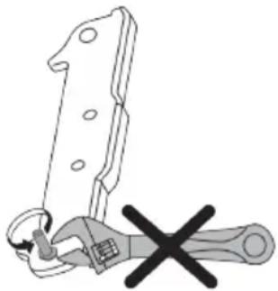 WHIRLPOOL WHK 25404 XP4E - Reversing the Door Opening Side - 1