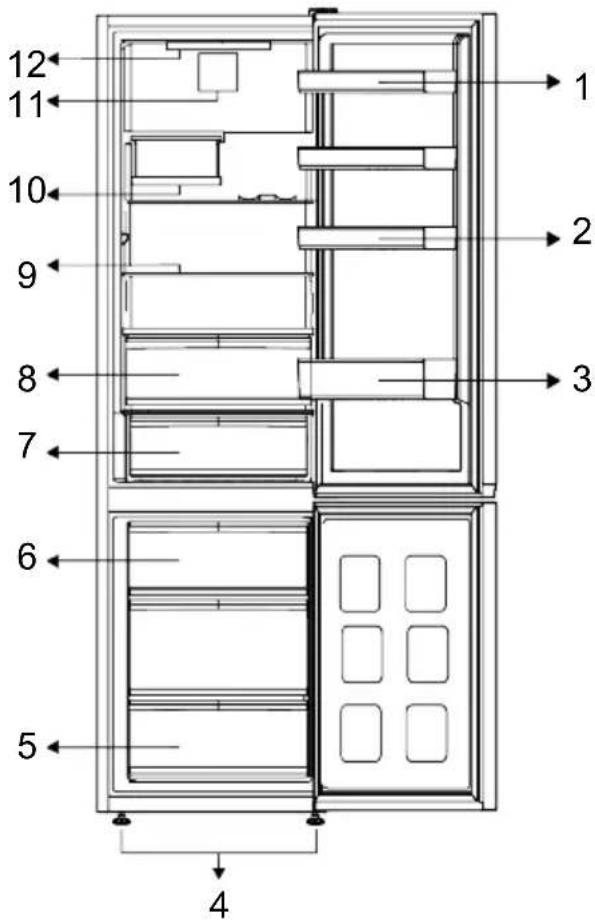 WHIRLPOOL WHK 25404 XP4E - Your Refrigerator - 1