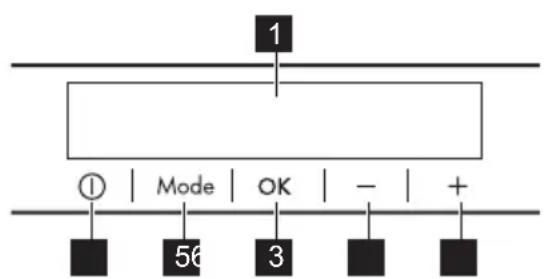 AEG TSK5012EF - BEDIENINGSPANEEL - 1