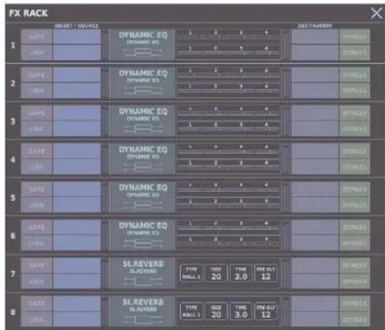 ROLAND M-5000C - Using an FX with Send/Return - 2