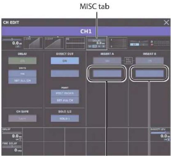ROLAND M-5000C - Tap the . - 1