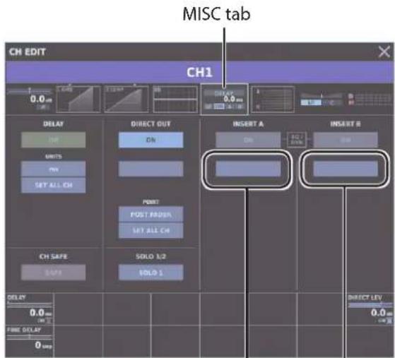 ROLAND M-5000C - Tap the . - 1