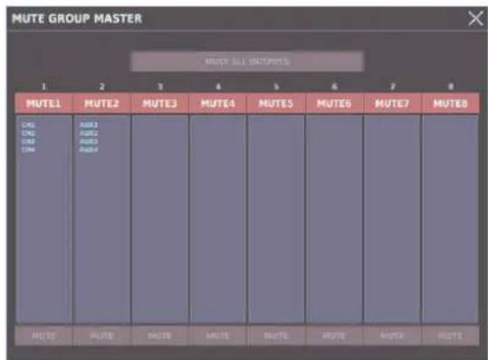 ROLAND M-5000C - On the MENU window, tap . - 1
