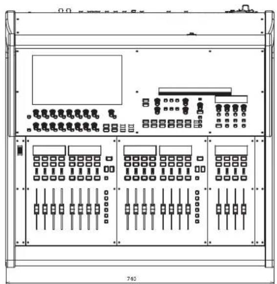 ROLAND M-5000C - Dimensions - 5