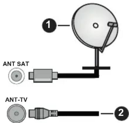 PANASONIC TX-50HX585E - Parte traseira da TV - 1