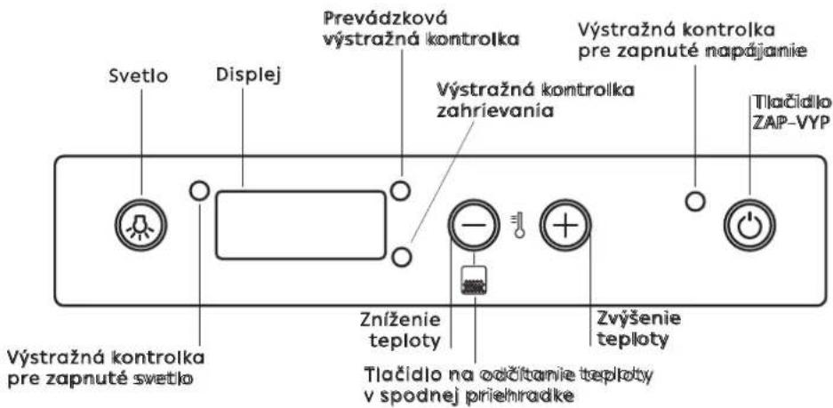 FRANKE FMA 36 WCR - OVLÁDACÍ PANEL - 1