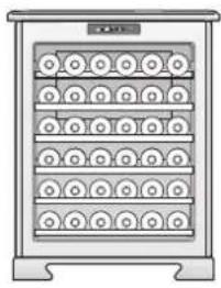 FRANKE FMA 36 WCR - Almacenamiento estándar de 36 botellas - 1