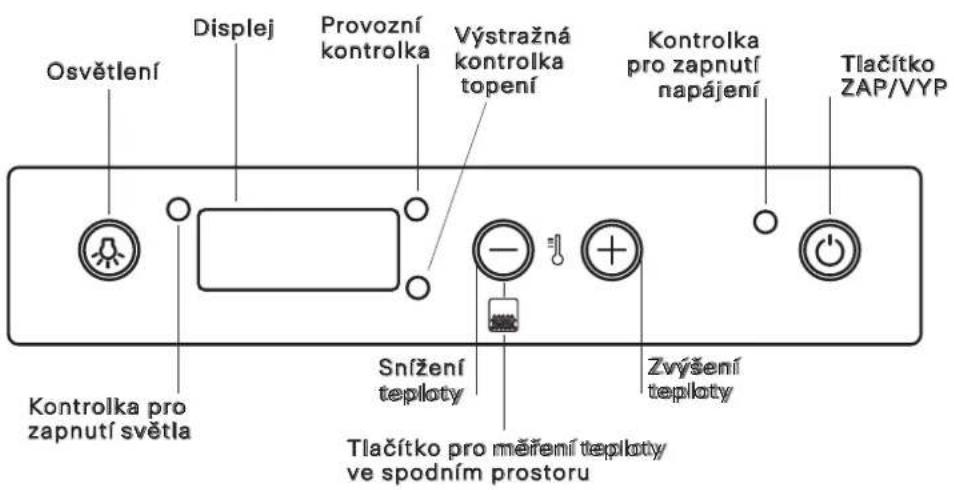 FRANKE FMA 36 WCR - OVLÁDACÍ PANEL - 1
