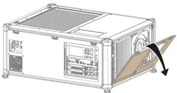 Barco QDX-W35 - 取り外し方法 - 1