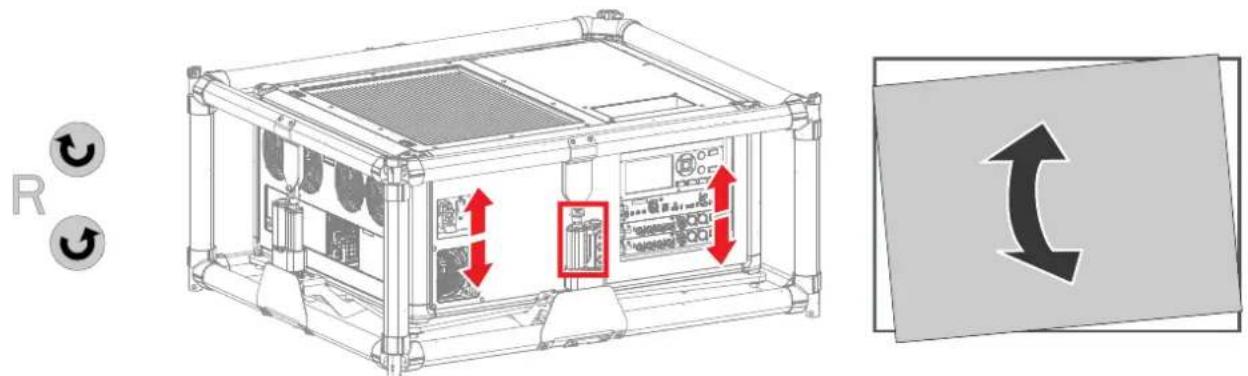 Barco QDX-W35 - ローカル制御パネルを使用した配置 - 3
