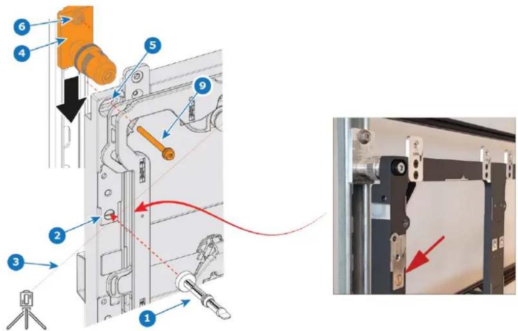 Barco TruePix TP0.9 - Comment ajuster et fixer les cadres - 2