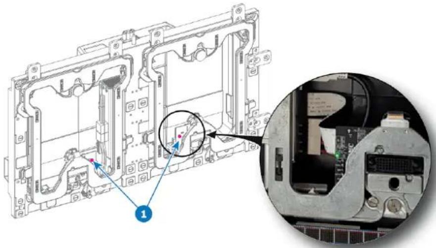 Barco TruePix TP0.9 - Comment vérifier si les cadres sont correctement raccordés - 2