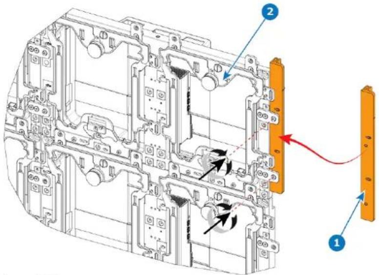 Barco TruePix TP0.9 - Comment installer les modules TruePix de la dernière colonne avec le programme COALA - 1